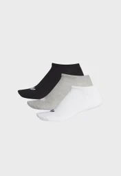 Adidas Originals 3 Pack Trefoil Liner Adicolor Casual Unisex No Show Socks