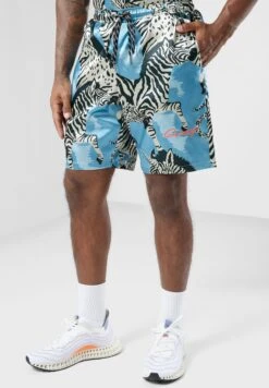 GRIMEY Animal Satin Shorts
