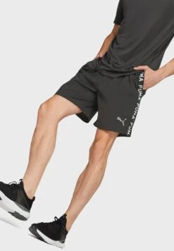Puma 7" Logo Fit Taped Woven Shorts