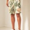 Lee Cooper Leaf Printed Shorts 1 Lee Cooper Leaf Printed Shorts -Sport Apparel Shop 1 zoom desktop 136