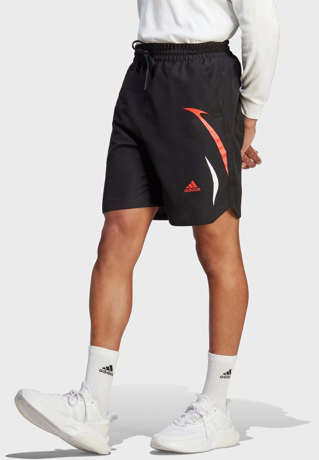 ADIDAS Colour Block Woven Shorts 3 ADIDAS Colour Block Woven Shorts