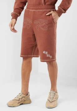 GRIMEY Fire Route Baggy Sweatshorts