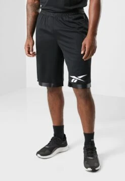 Reebok Logo Basketball Mesh Shorts