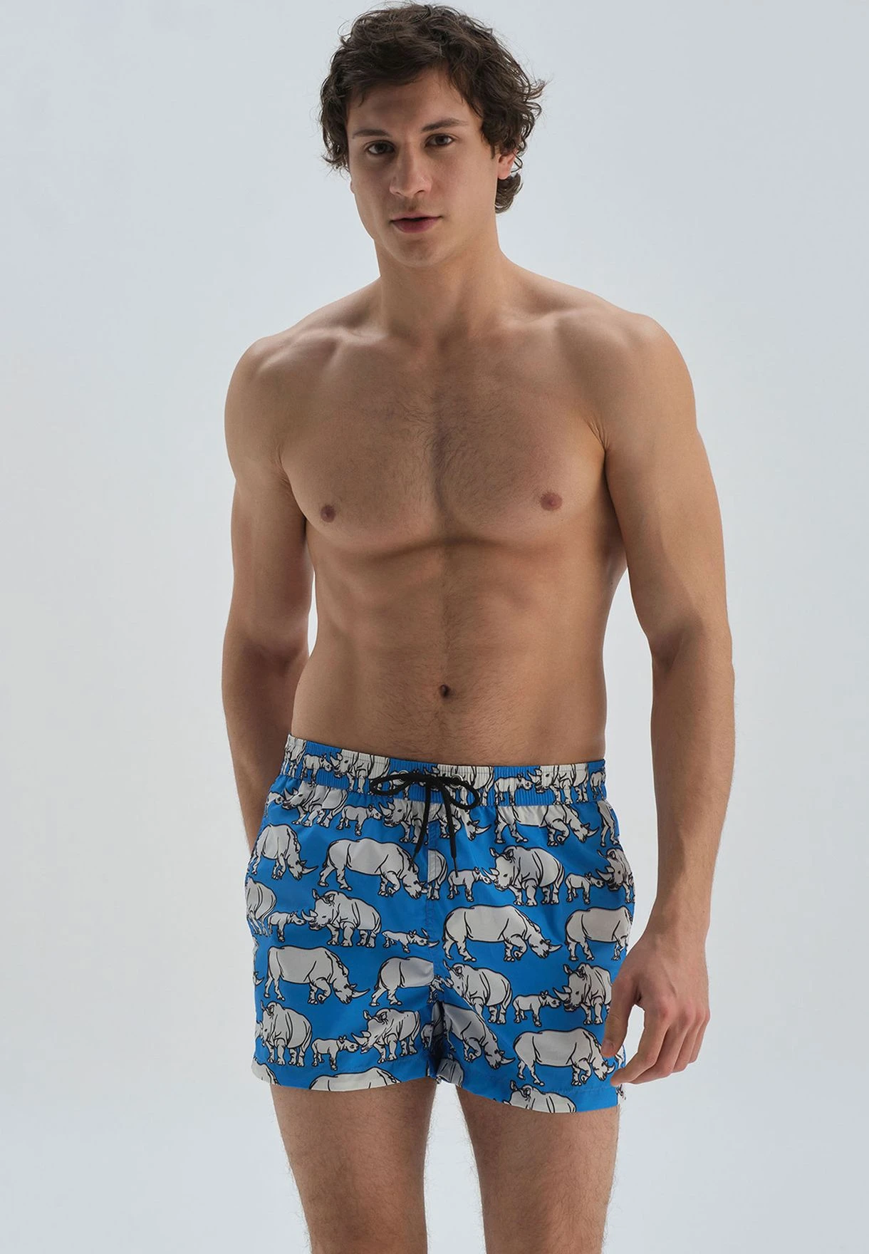 Printed Swim Trunks 3 Printed Swim Trunks