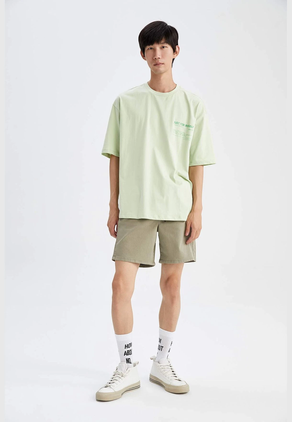 DeFacto Man Regular Fit Woven Bottom Woven Bermuda 3 DeFacto Man Regular Fit Woven Bottom Woven Bermuda