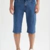DeFacto Man Regular Fit Denim Bermuda 1 DeFacto Man Regular Fit Denim Bermuda -Sport Apparel Shop 1 zoom desktop 310