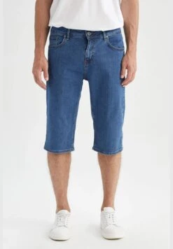 DeFacto Man Regular Fit Denim Bermuda