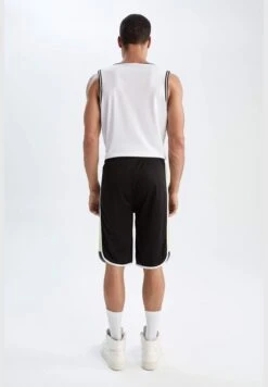 DeFacto Man Fit Shaquille O'Neal Licenced Oversize Fit Bottom Knitted Short