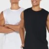 2 Pack Essential Vests 2 2 Pack Essential Vests -Sport Apparel Shop 1 zoom desktop 343