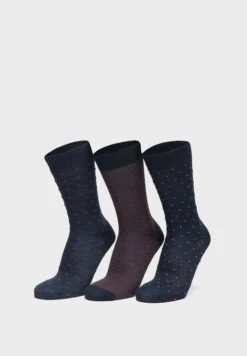 3 Pack Printed Socks