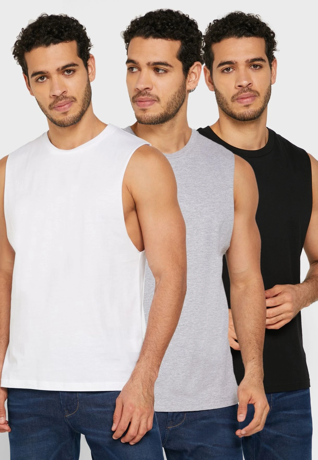 3 Pack Essential Vests 3 3 Pack Essential Vests