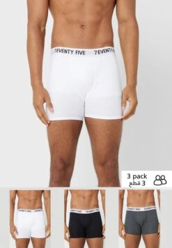 5 Pack Waist Band Trunks With Antibacterial Finish