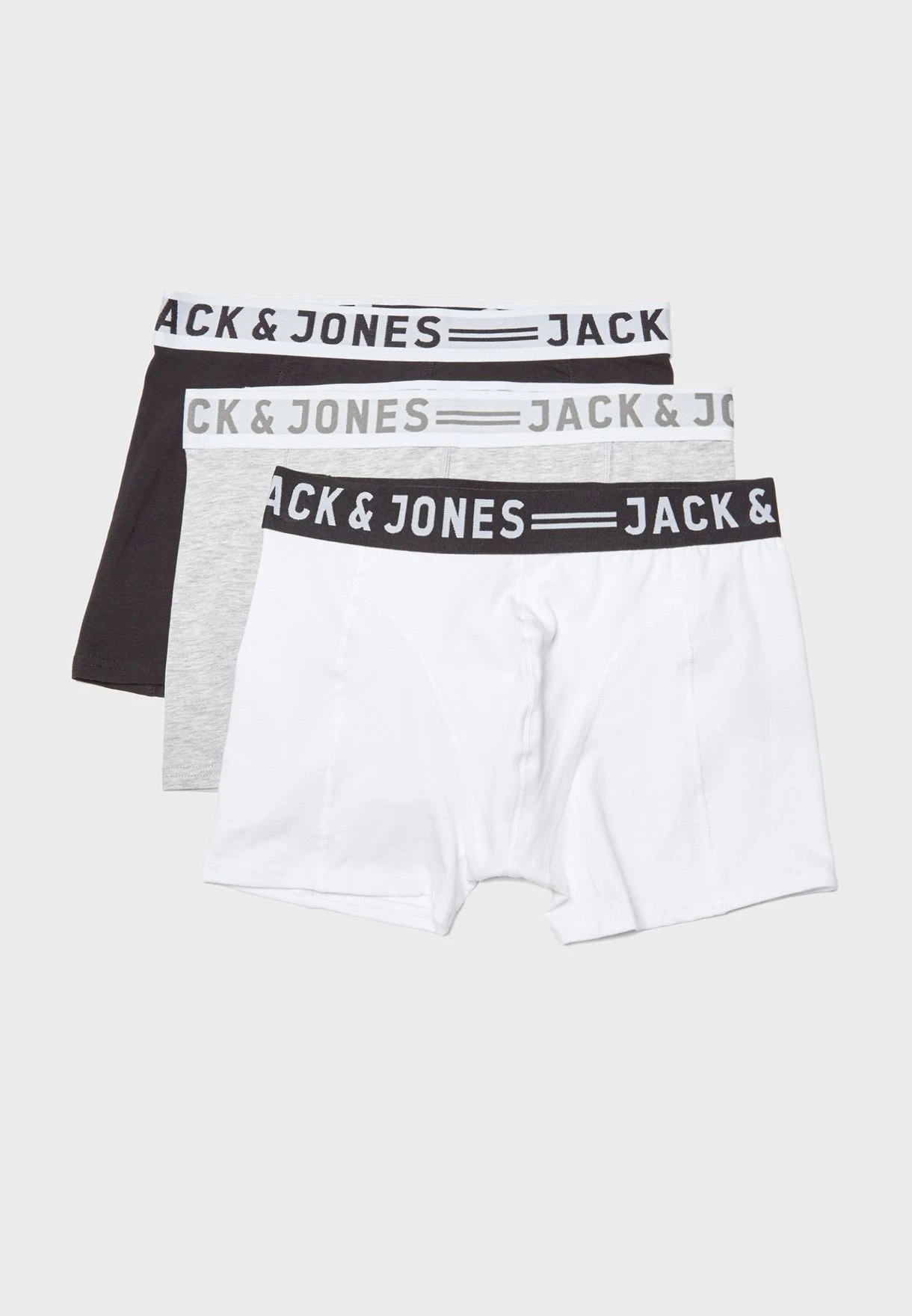 Jack & Jones Pack Of 3 Sense Trunks 3 Jack & Jones Pack Of 3 Sense Trunks