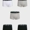 BRAVE SOUL 5 Pack Branded Antarsia Boxers -Sport Apparel Shop 1 zoom desktop 406