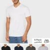 5 Pack Essential V Neck T-Shirts -Sport Apparel Shop 1 zoom desktop 422
