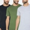 3 Pack Essential Crew Neck T-Shirts -Sport Apparel Shop 1 zoom desktop 425