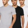 3 Pack Essential V Neck T-Shirts -Sport Apparel Shop 1 zoom desktop 428
