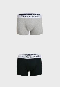 BRAVE SOUL 2 Pack Branded Antarsia Boxers