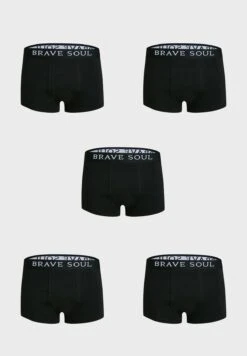 BRAVE SOUL 5 Pack Branded Antarsia Boxers
