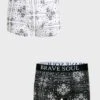 BRAVE SOUL 2 Pack Printed Branded Boxers 2 BRAVE SOUL 2 Pack Printed Branded Boxers -Sport Apparel Shop 1 zoom desktop 458