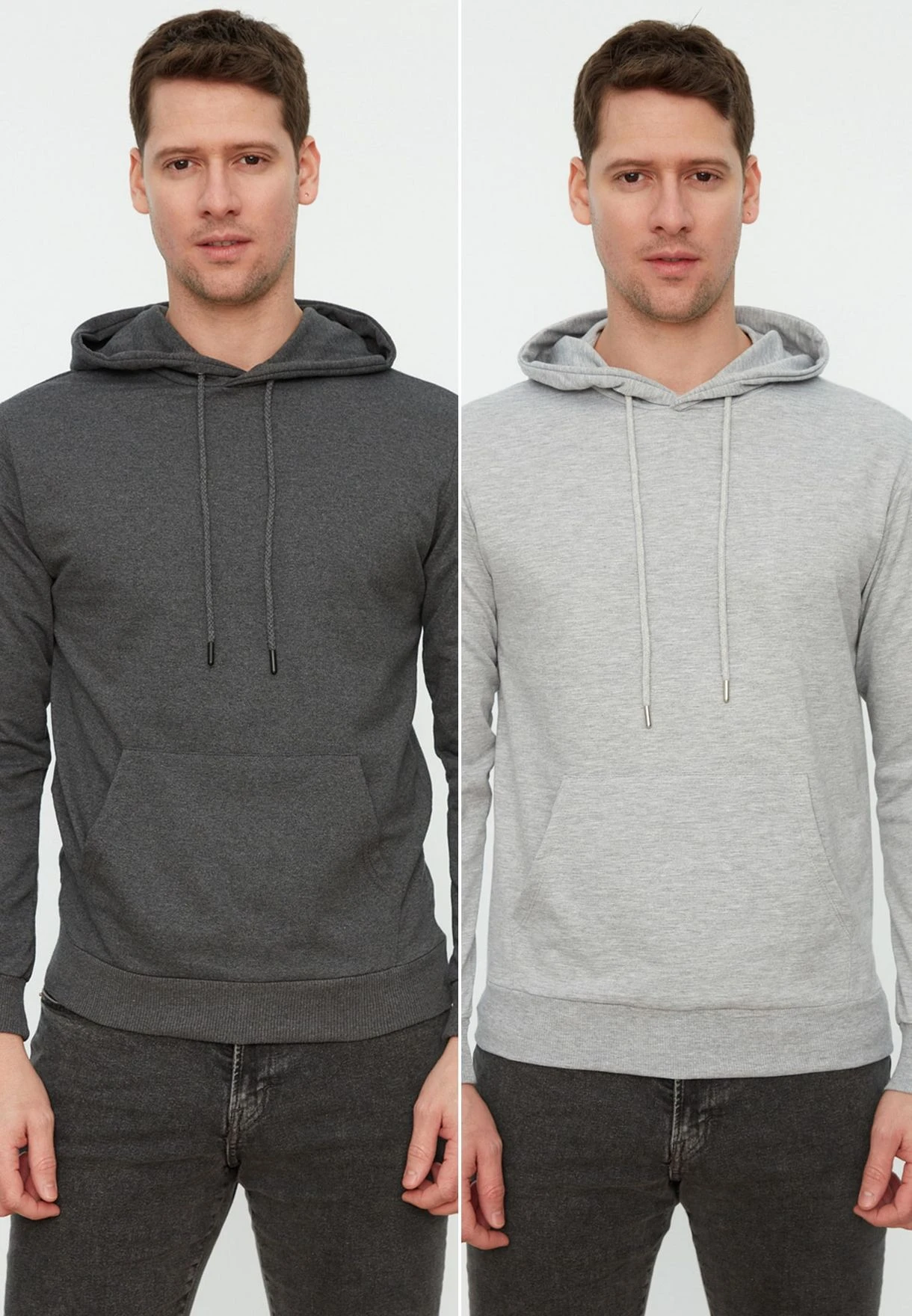 Trendyol 2 Pack Essential Hoodie 2 Trendyol 2 Pack Essential Hoodie