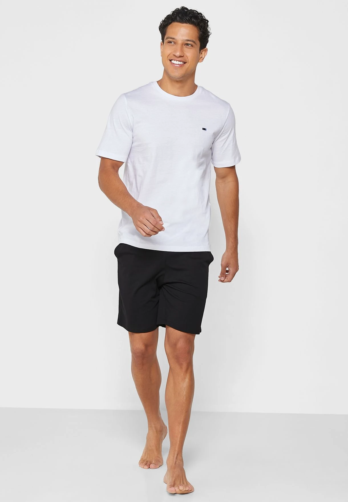 Jack & Jones Essential Crew Neck T-Shirt & Shorts Set 3 Jack & Jones Essential Crew Neck T-Shirt & Shorts Set