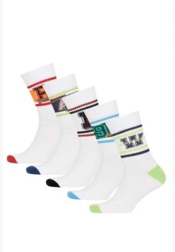 DeFacto 5 Pack Man High Cut Socks