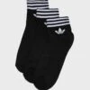 Adidas Originals 3 Pack Trefoil Adicolor Casual Unisex Ankle Socks -Sport Apparel Shop 1 zoom desktop 594