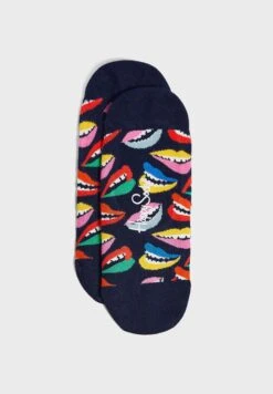Happy Socks Lips Print Liner Socks