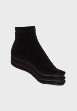 3 Pack Ankle Socks With Antibacterial Finish