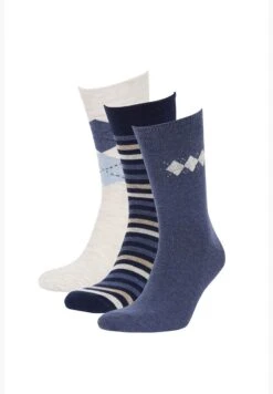DeFacto 3 Pack Man Hıgh Cut Socks
