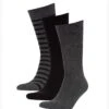 DeFacto 3 Pack Long Socks