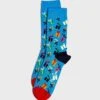Happy Socks Gifts Print Crew Socks 1 Happy Socks Gifts Print Crew Socks -Sport Apparel Shop 1 zoom desktop 647