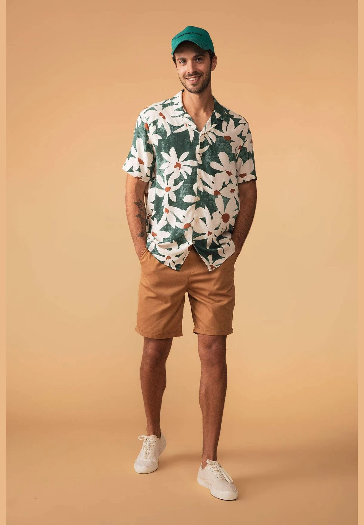 DeFacto Regular Fit Tie Waist Mini Short 3 DeFacto Regular Fit Tie Waist Mini Short