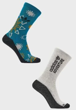 Adidas Originals 2 Pack Adventure Crew Socks