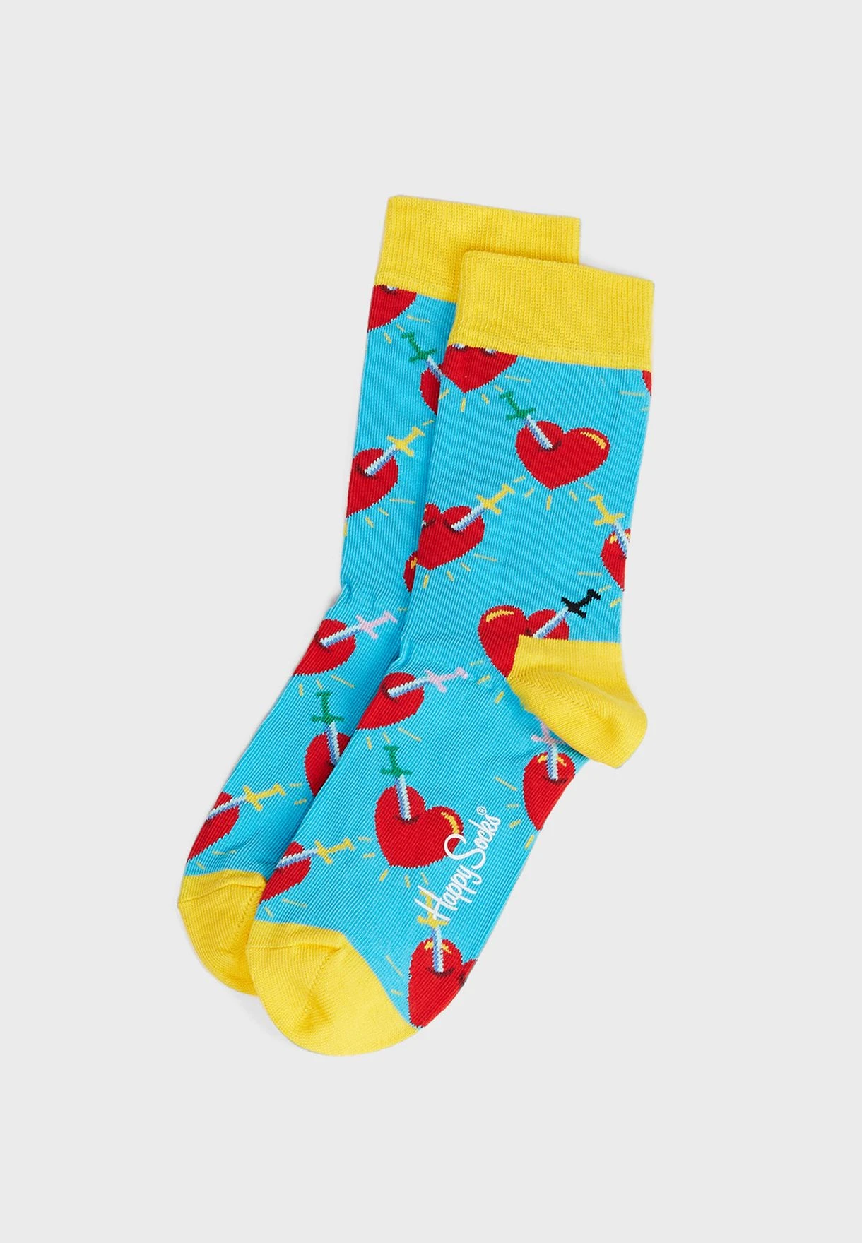 Happy Socks Broken Heart Crew Socks 3 Happy Socks Broken Heart Crew Socks