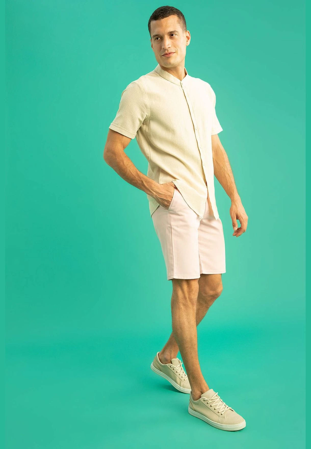 DeFacto Regular Fit Bermuda Shorts 3 DeFacto Regular Fit Bermuda Shorts