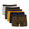DeFacto 5 Pack Waistband Boxer