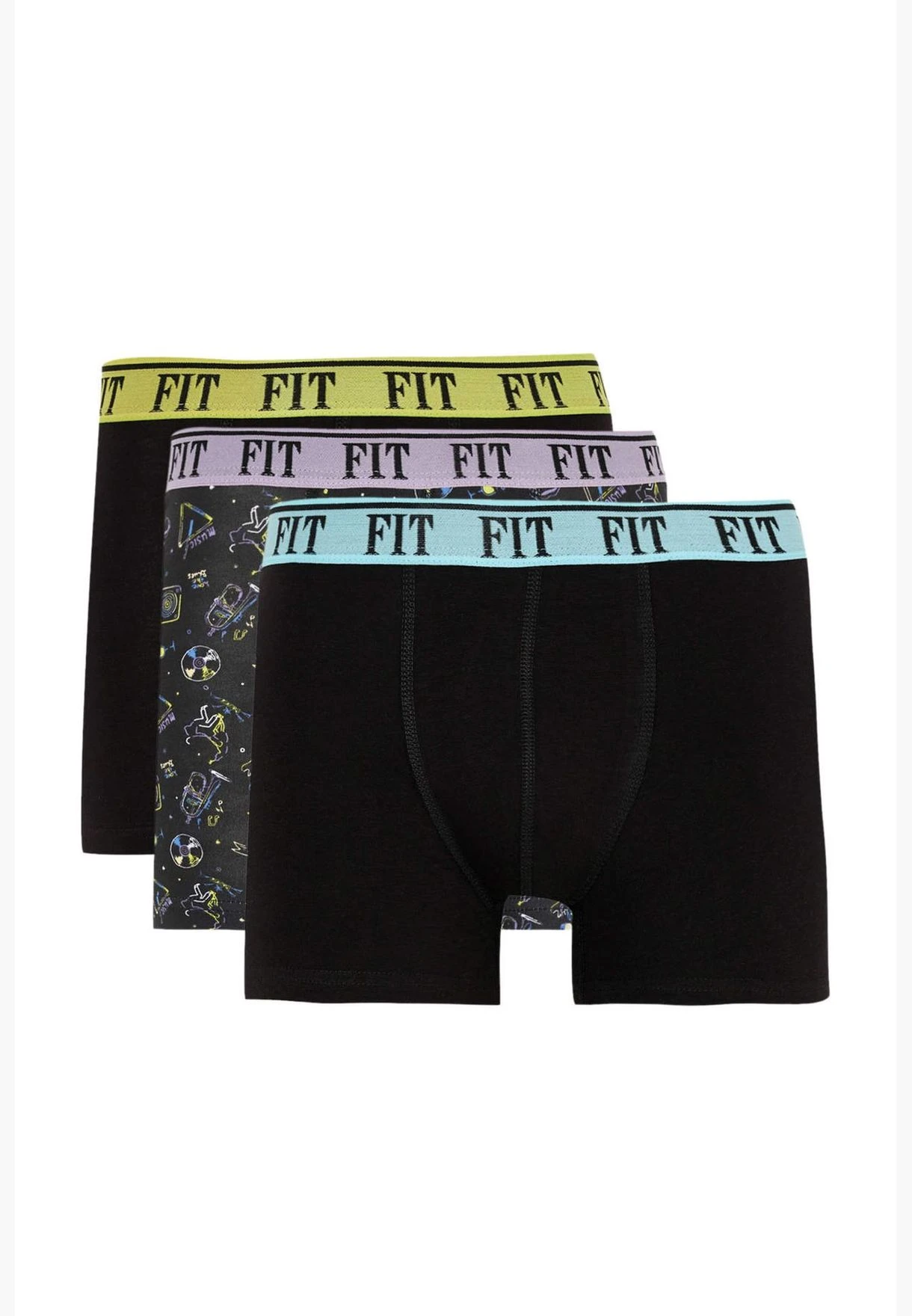 Defacto Fit 3 Pack Regular Fit Boxer Set 3 Defacto Fit 3 Pack Regular Fit Boxer Set