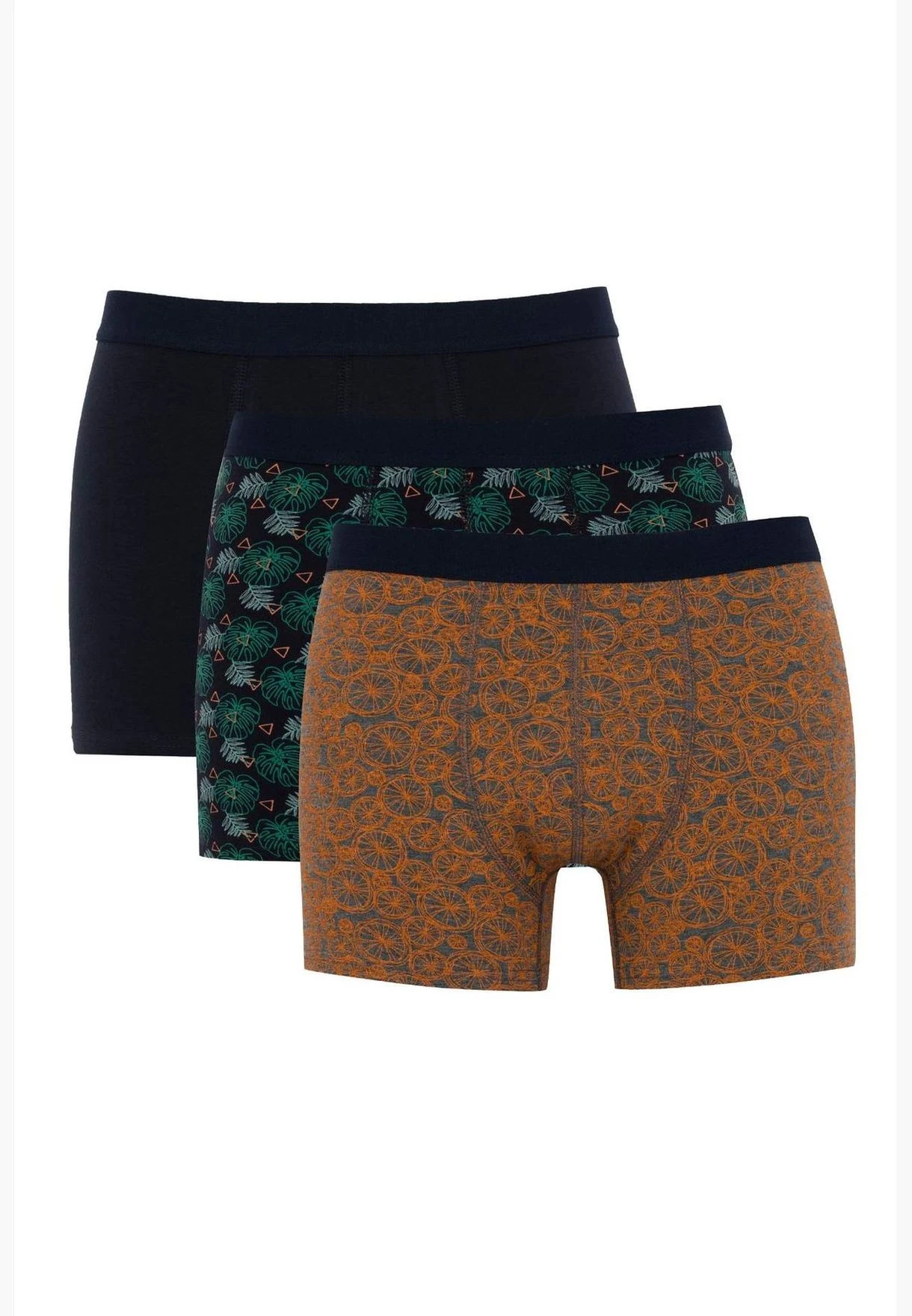 DeFacto Patterned Stretch Boxers (3 Pack) 3 DeFacto Patterned Stretch Boxers (3 Pack)