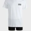 Jack & Jones Logo T-Shirt & Trunks Set