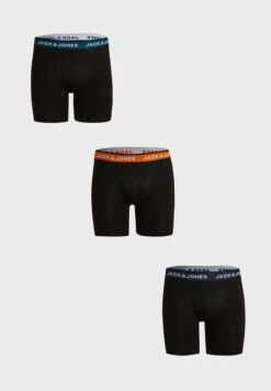 Jack & Jones 3 Pack Logo Band Trunks