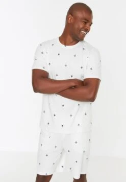 Trendyol Airplane Print Pyjama Set