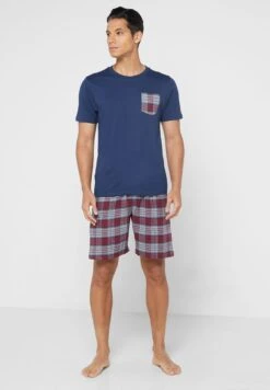 Check Shorts Nightwear Set