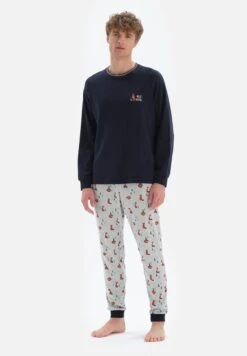 Fox Print Pyjama Set