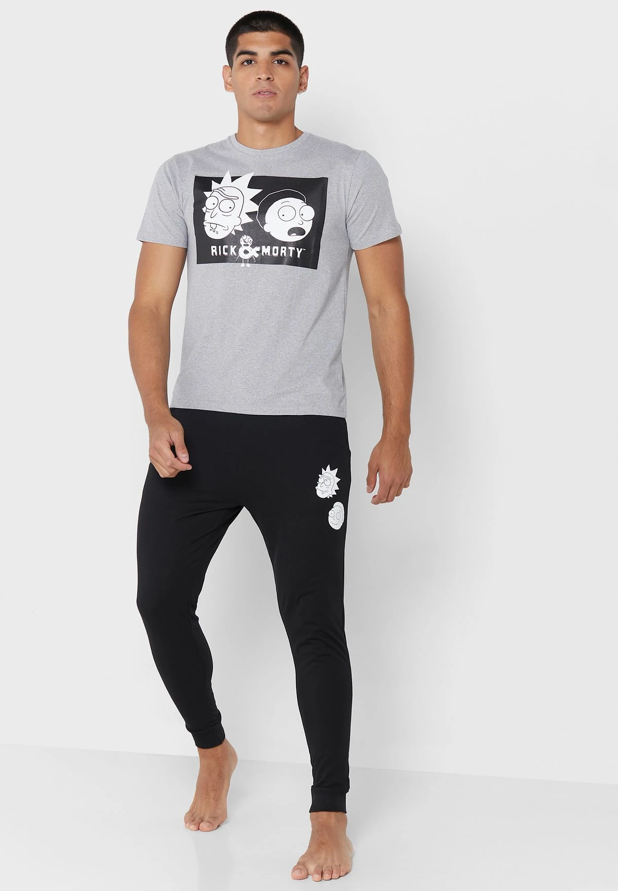 Warner Bros Rick & Morty Sustainable Pyjama Set 3 Warner Bros Rick & Morty Sustainable Pyjama Set