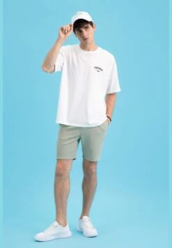 DeFacto Man Relax Fit Woven Bottom Woven Short