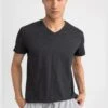 DeFacto Slim Fit V Neck Short Sleeve T-Shirt -Sport Apparel Shop 1 zoom desktop 776