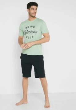 Doing Nothing Club Pyjama Shorts Set