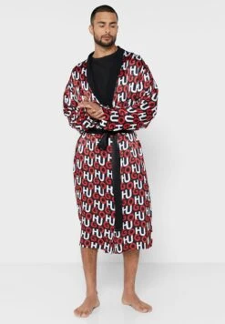 Hugo Logo Printed Robe